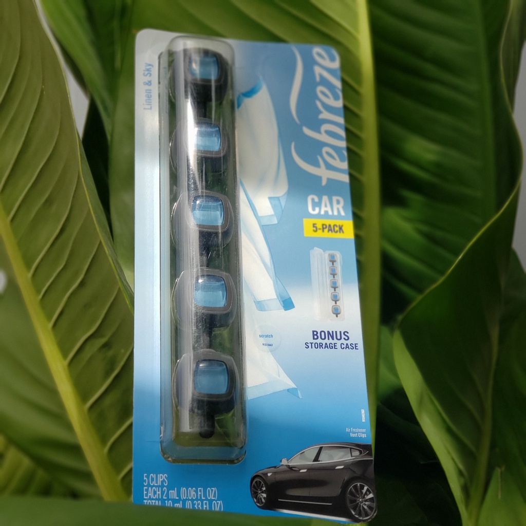 NƯỚC HOA Ô TÔ FEBREZE CAO CẤP KẸP CỬA GIÓ ĐIỀU HÒA XE HƠI FEREZE CAR VEN AIR FRESHENER CHUẨN MỸ