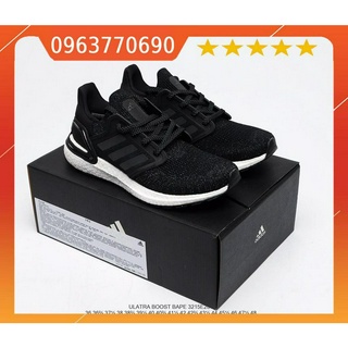 Giày thể thao adidas ultraboost 2020 core black ub6.0 torsion spring du lịch giày sneaker thể thao eg0716