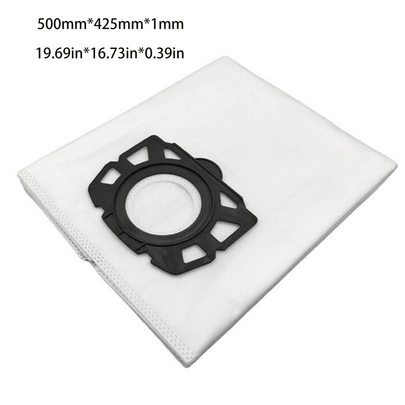 Túi Đựng Bụi Bẩn Cỡ Lớn Thay Thế Chuyên Dụng Cho Máy Hút Bụi Karcher WD4 WD5 WD6 MV4 MV5 M
