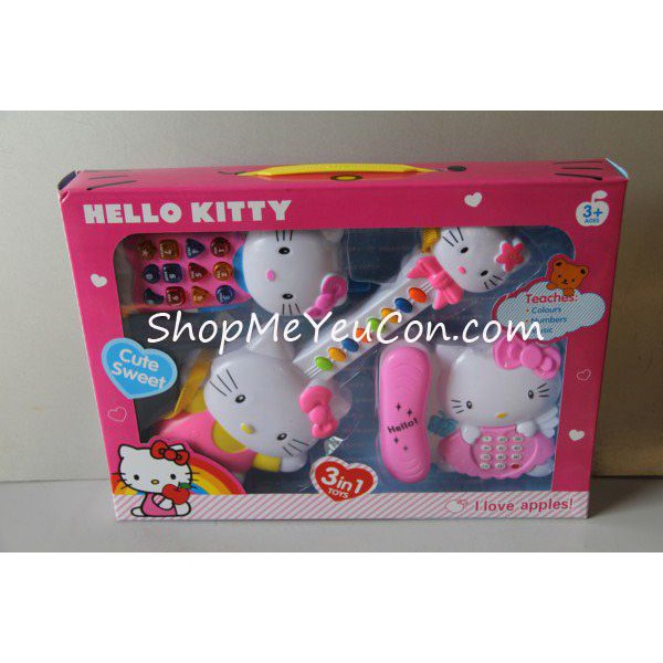 Bộ 3 nhạc cụ Kitty #1203