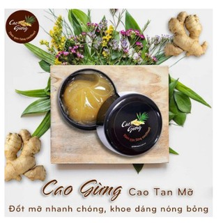 Gel Massage Tan Mỡ Bụng Cao Gừng cát tường