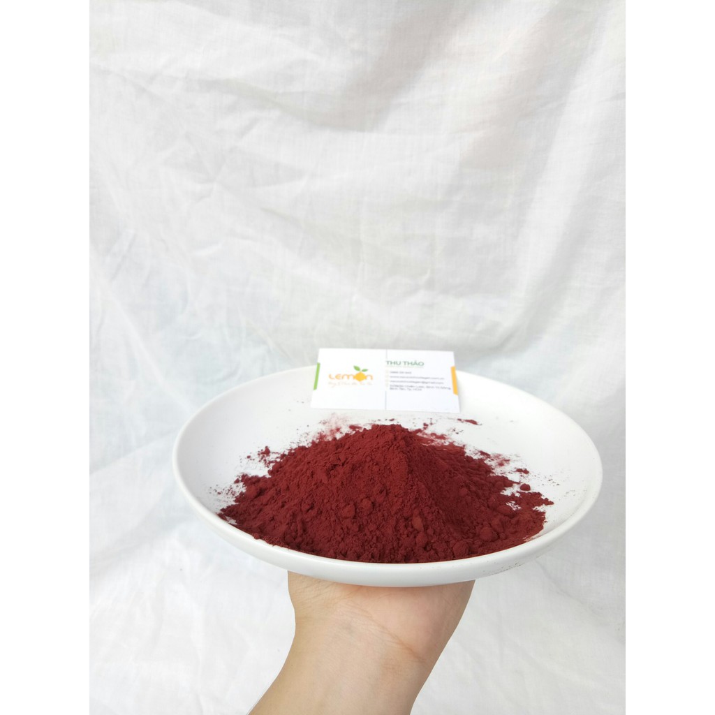 [100g - 500g] BỘT GẠO MEN ĐỎ - BỘT HỒNG CÚC (Red Yeast Rice)