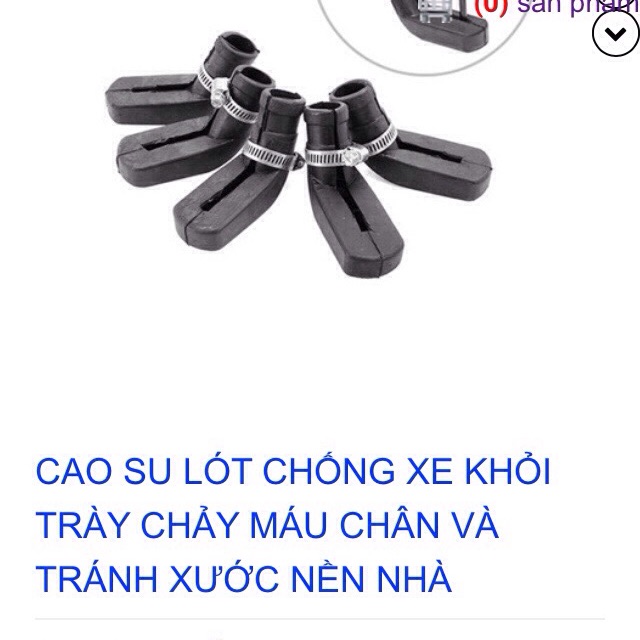 LÓT CHÂN CHỐNG XE MÁY LEO