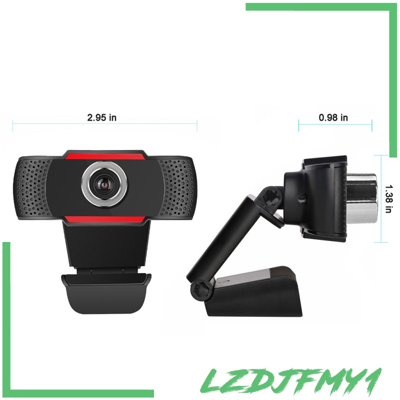 [giá giới hạn] 1 Piece HD Computer Webcam Laptop Desktop PC USB Web Camera with Mic | BigBuy360 - bigbuy360.vn