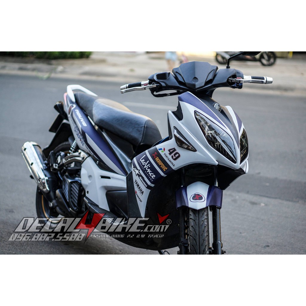 Tem trùm xe NOUVO LX LEOVICY RACING