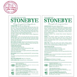 Stonebye_hỗ trợ người sỏi thận