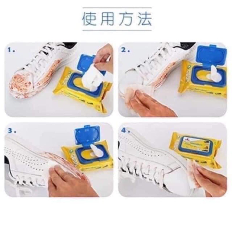 Giấy lau giày Sneaker