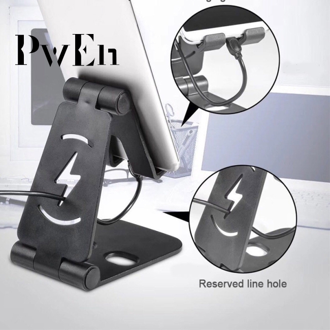 Giá đỡ điện thoại / máy tính bảng để bàn có thể gập lại được | BigBuy360 - bigbuy360.vn