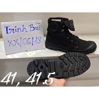 Giày thể thao nam nữ Palladium Monochrome Baggy đen chính hãng fullbox