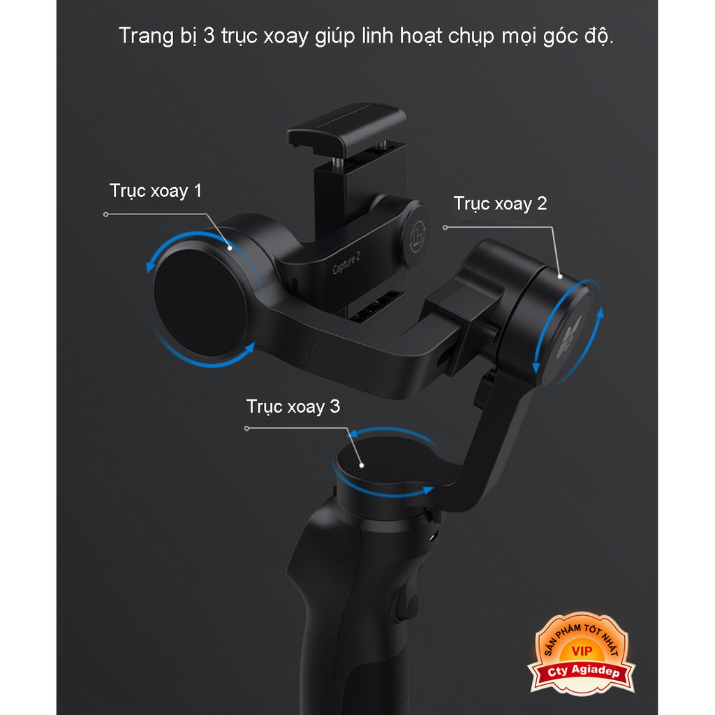 Gậy quay phim chống rung Gimbal siêu xịn Funsnap C2 - Nổi tiếng BESTSELLER | BigBuy360 - bigbuy360.vn