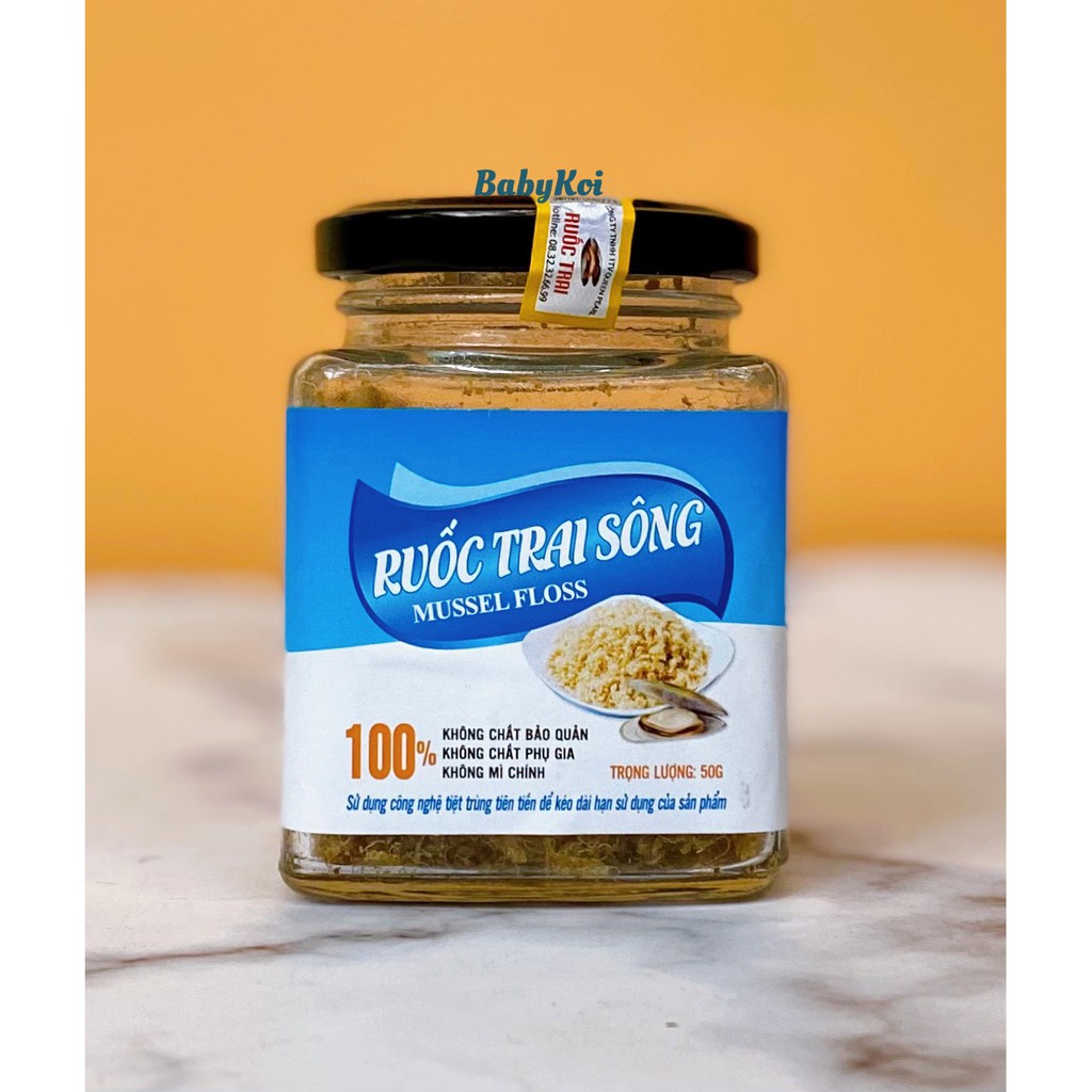 Ruốc trai sông Queen Pearl hộp 50g cho bé (date 11/2022)