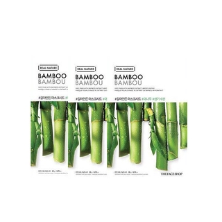 Mặt Nạ Giấy TheFaceShop Real Nature Mask Sheet Bamboo