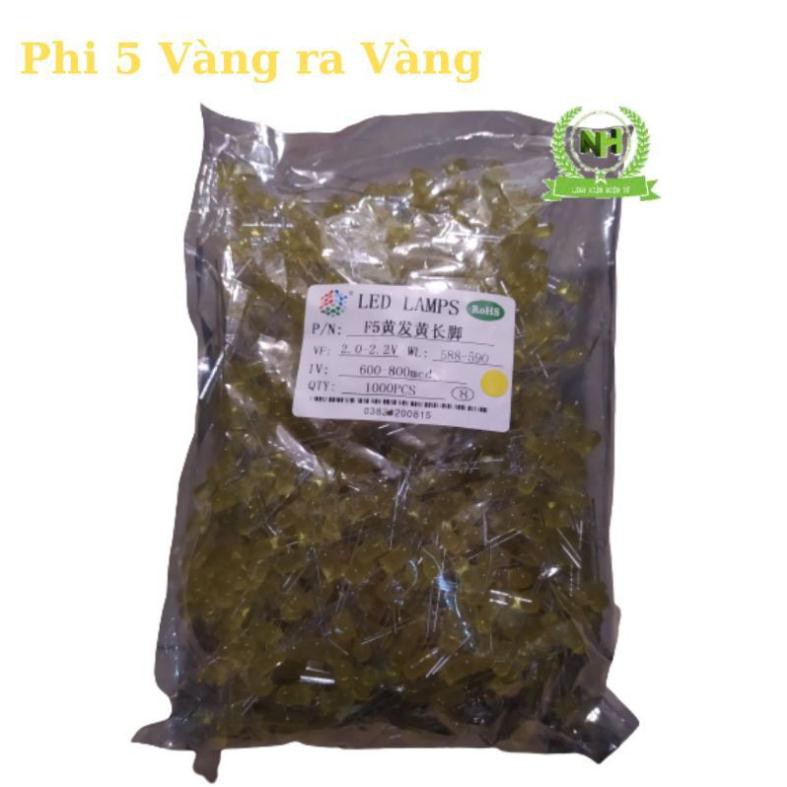Gói 1000 chiếc Led đủ mầu (Đỏ, Vàng, Xanh Lá , Xanh Dương) 2.0-3.2VDC Loại Tốt