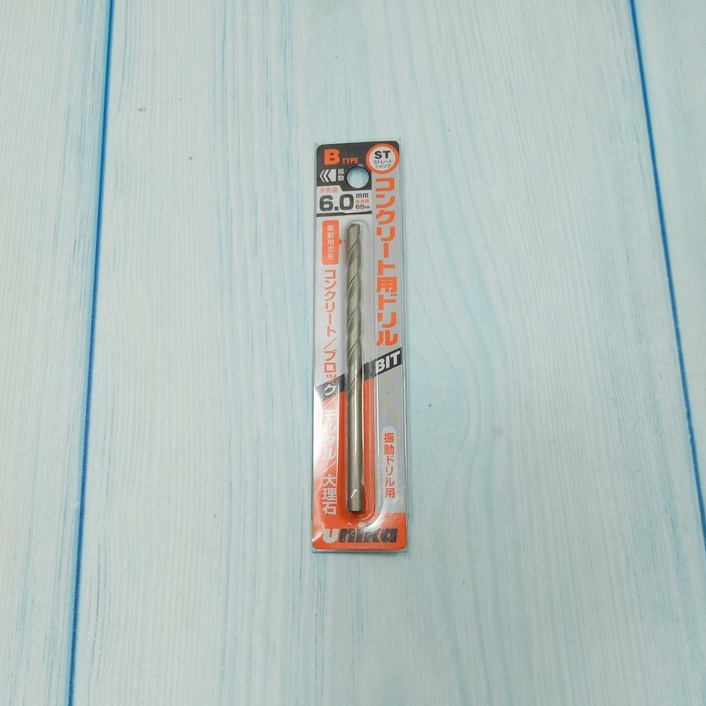 MŨI KHOAN BÊ TÔNG UNIKA B 6.0X100mm  Nghề mộc