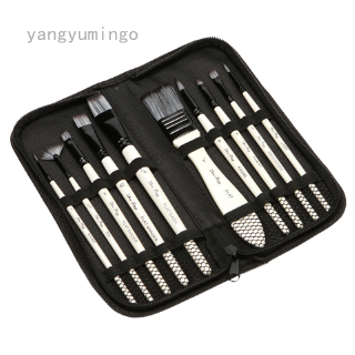 Bộ cọ vẽ tranh màu nước cán gỗ