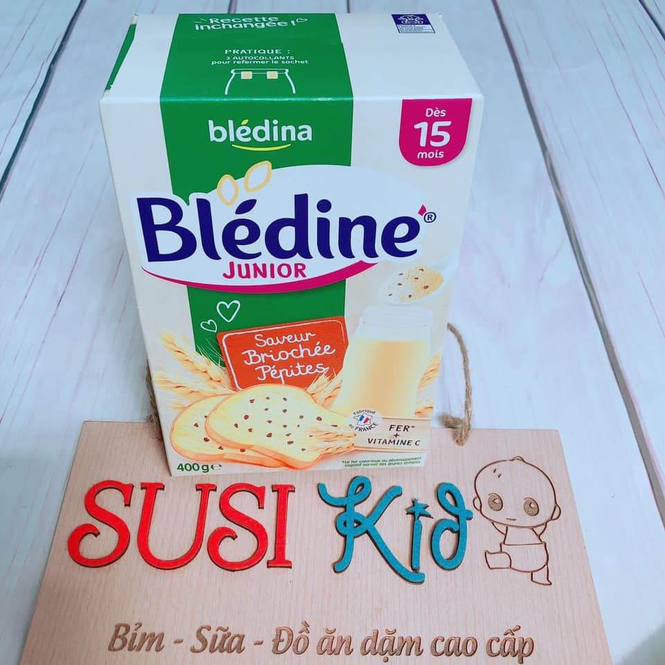 Bột lắc sữa Bledina Pháp cho bé date 2021 trở lên