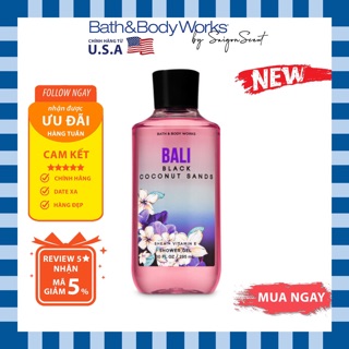 Sữa tắm Bath and Body Works Bali Black Coconut Sand