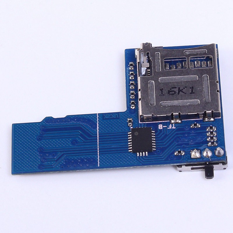 2 In 1 Dual System Tf Micro- Sd Card Adapter Memory Board For Raspberry Pi Zero W