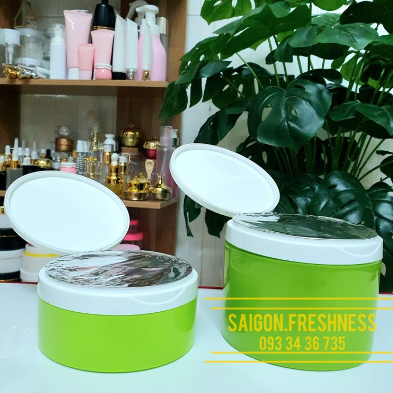 Hủ mỹ phẩm nắp bật  500g - Hủ đựng mỹ phẩm chất lượng cao