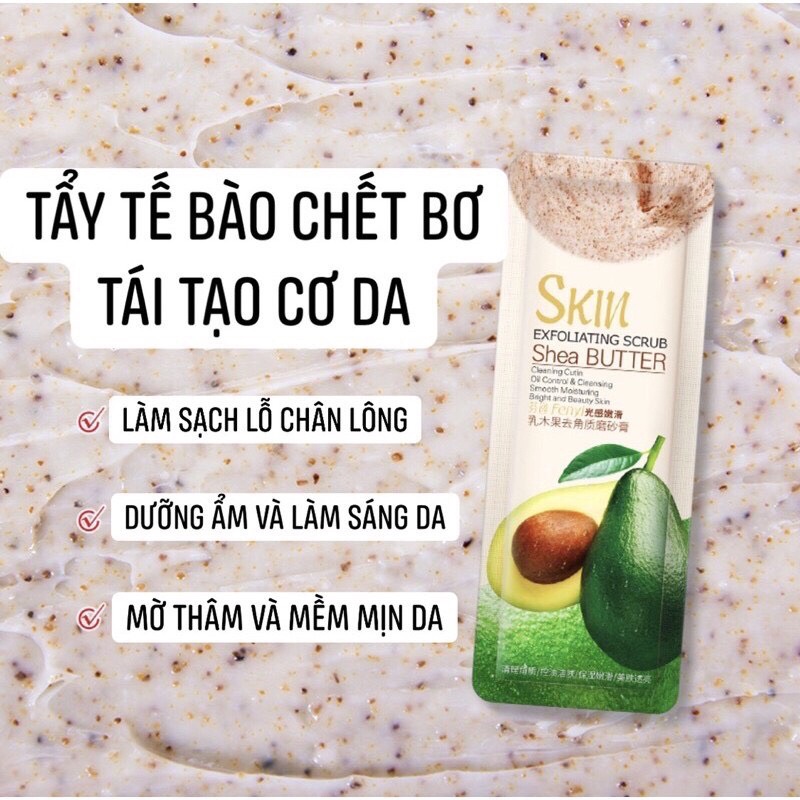 [GÓI TEST] TẨY TẾ BÀO DA CHẾT BƠ ĐÀO TRÁI CÂY FENYI | BigBuy360 - bigbuy360.vn