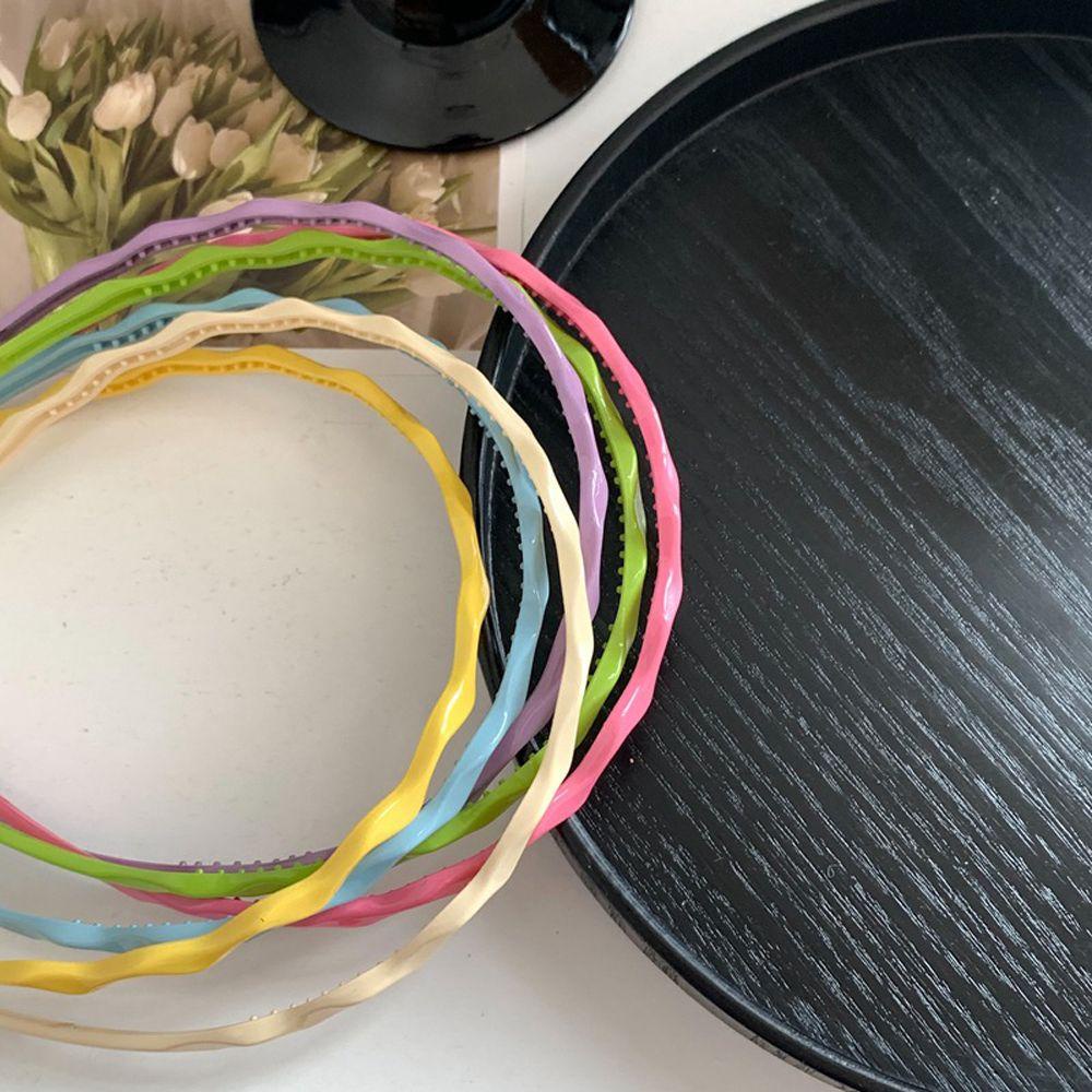 ANEMONE Băng Đô Cài Tóc Màu Kẹo Ngọt Thời Trang Sang Trọng Cho Nữ