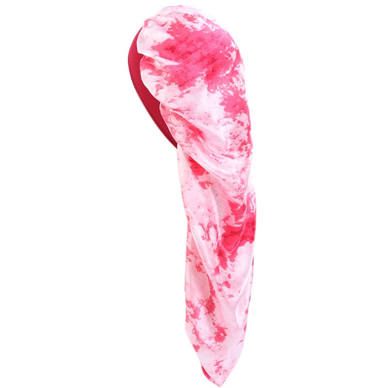 Mũ Trùm Đầu Polyester Co Giãn Tốt Thiết Kế Đuôi Dài Tiện Lợi Dễ Sử Dụng