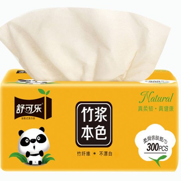 THÙNG 30 GÓI GIẤY GẤU TRÚC NATURAL BỘT TRE TRÚC DAI TỰ NHIÊN