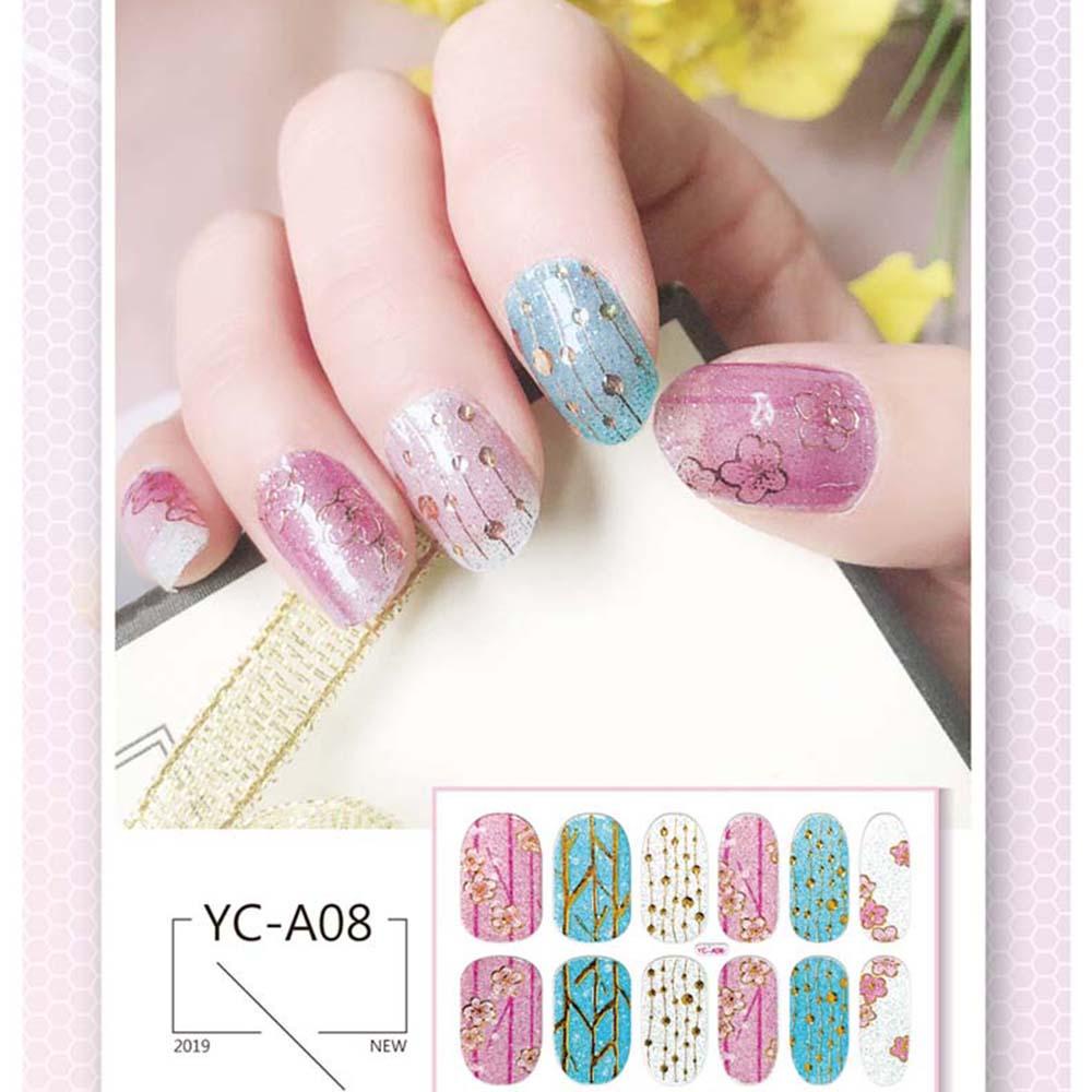 OCEANMAP Set 12 Tấm Khuôn Màu Sắc Gradient Đính Móng Nghệ Thuật