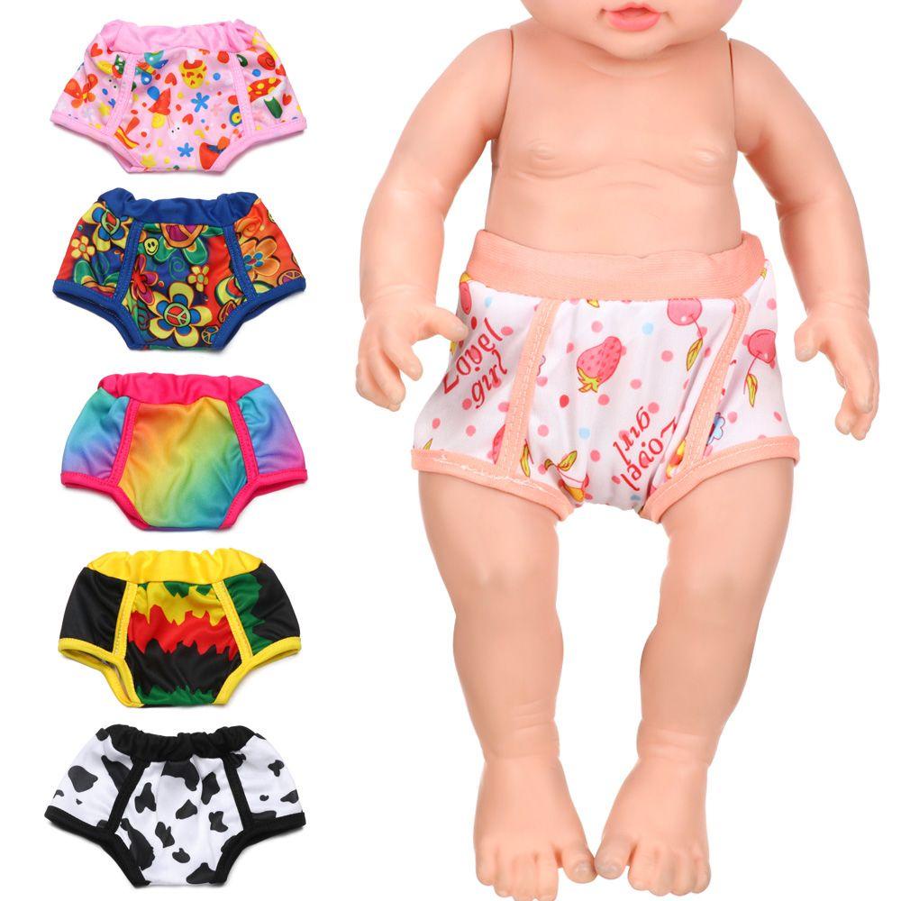 Quần Lót In Họa Tiết Cầu Vồng Cho Búp Bê