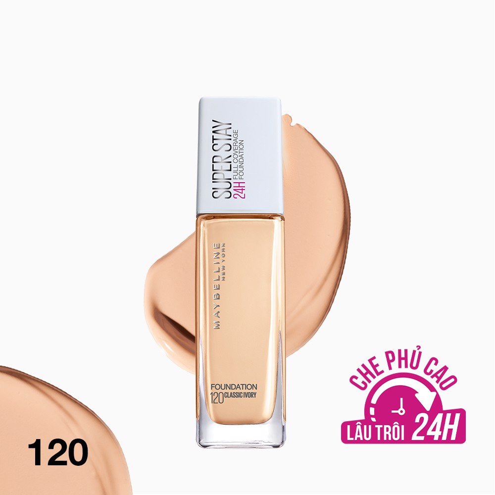 Kem Nền Lâu Trôi Che Phủ Cao SuperStay Full Coverage Foundation Maybelline New York 30ml