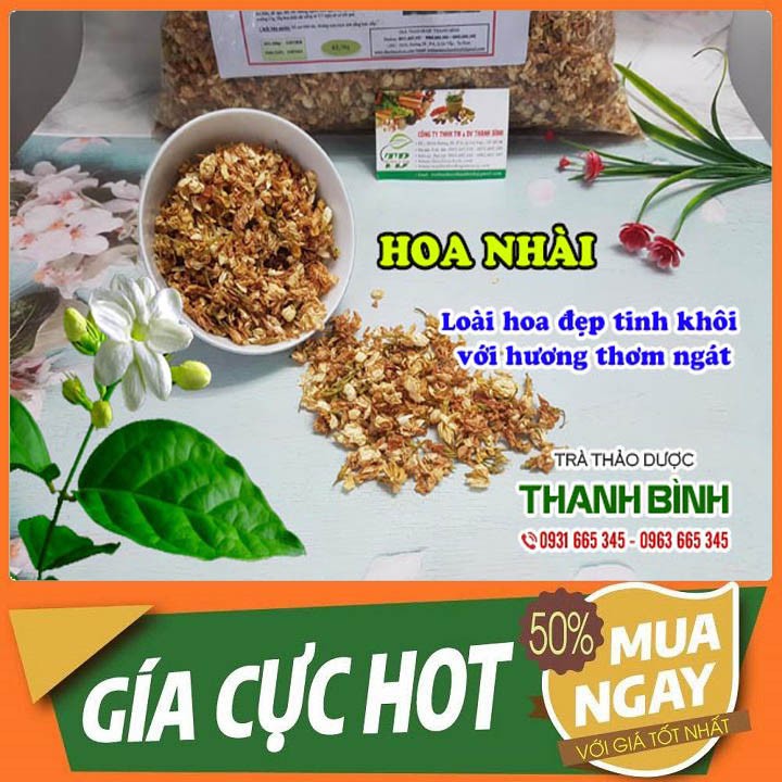Hoa Nhài 100g Khô - Hàng New 100%