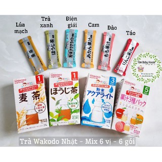 1 gói lẻ trà WAKODO cho bé dùng thử