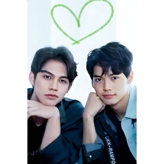 Set ảnh dán 3,5 x 5,4 cm couple BrightWin - Sticker dán trang trí vở, góc học tập