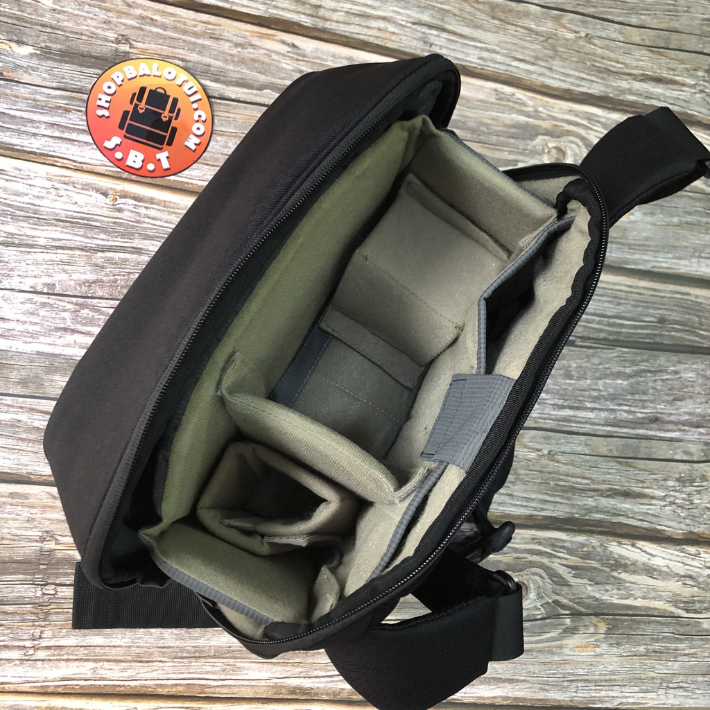 Túi máy ảnh [ HÀNG CHẤT ] Túi máy ảnh crumpler quick escape sling m - Thiết kế thông minh vách ngăn cứng cáp bảo vệ máy