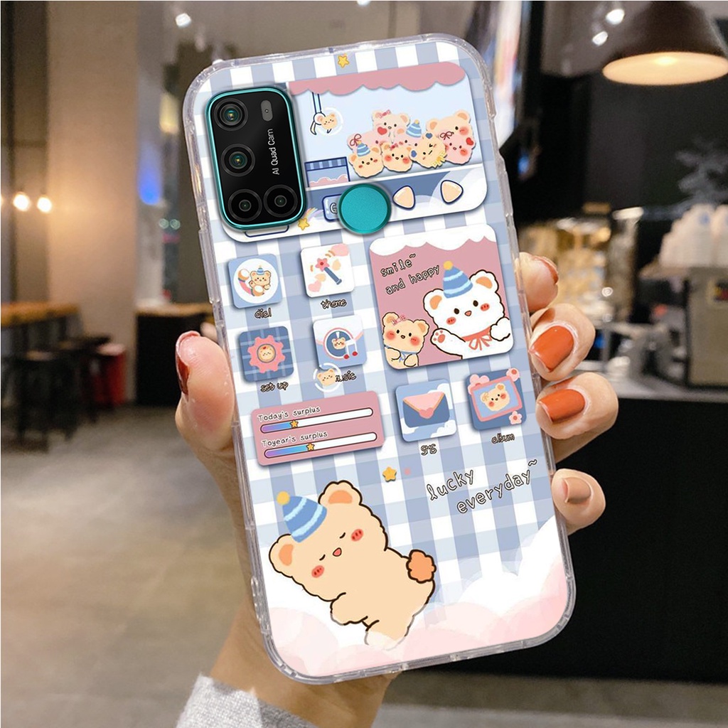 ỐP LƯNG VSMART STAR 3 - STAR 4 - STAR 5 , IN HÌNH GẤU BEAR DỄ THƯƠNG, BỀN ĐẸP.