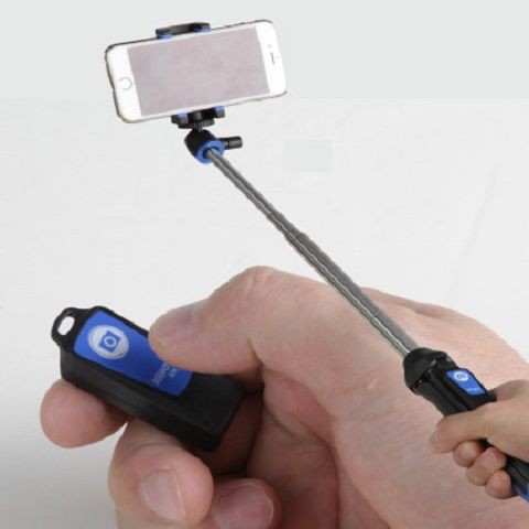 Gậy chụp ảnh tự sướng của điện thoại di động Benro mk10 Bluetooth điều khiển từ xa không dây Máy selfie đa năng giá b