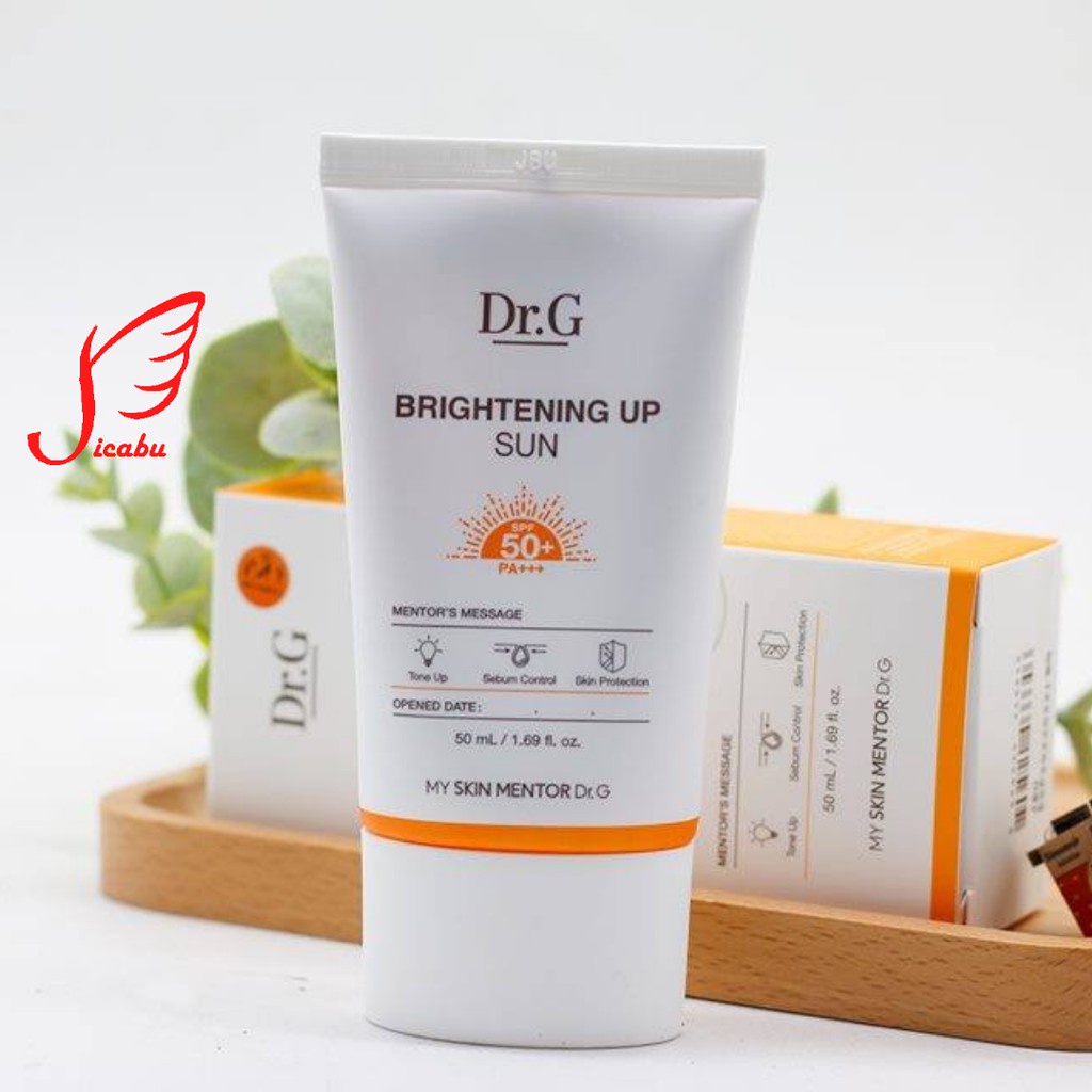 Kem Chống Nắng Dưỡng Sáng Da Dr.G Brightening Up Sun+ SPF50+ PA+++ 50ml _ Dr.G Chính Hãng