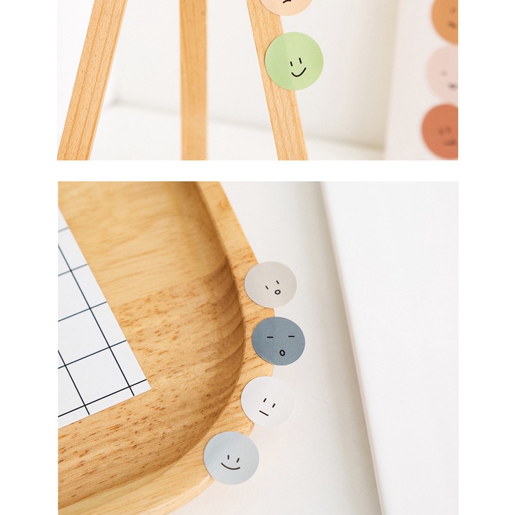 Miếng dán trang trí hình mặt cười nhiều màu sắc đáng yêu tiện lợi