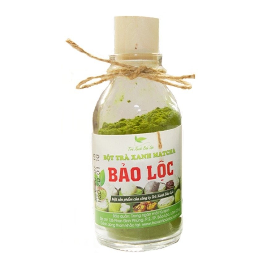 Bột Trà Xanh Matcha Bảo Lộc 50g hàng vnxk