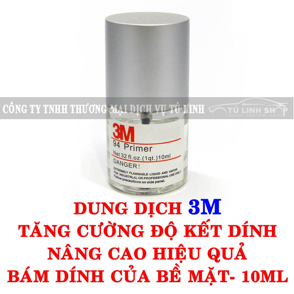 Keo trợ dính 3M 94 Primer tăng độ kết dính cho băng 2 mặt, hỗ trợ dán phụ kiện xe