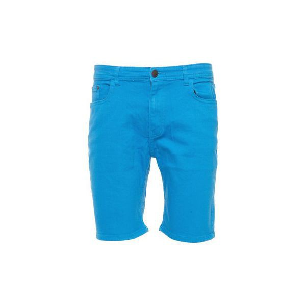 Quần short jeans local brand Clownz signature màu xanh, hồng