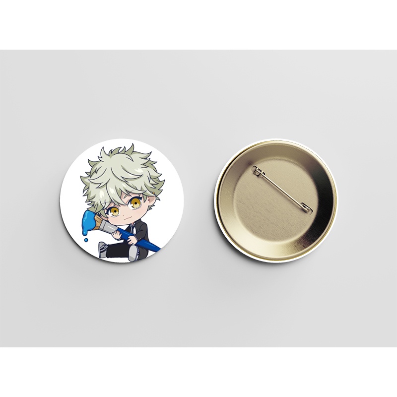 Huy hiệu cài áo IN HÌNH BLUE PERIOD anime chibi dễ thương tiện lợi