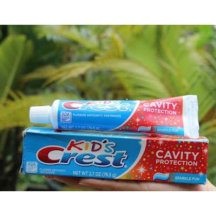 Kem đánh răng trẻ em Crest Kid 130g (Hàng Mỹ)