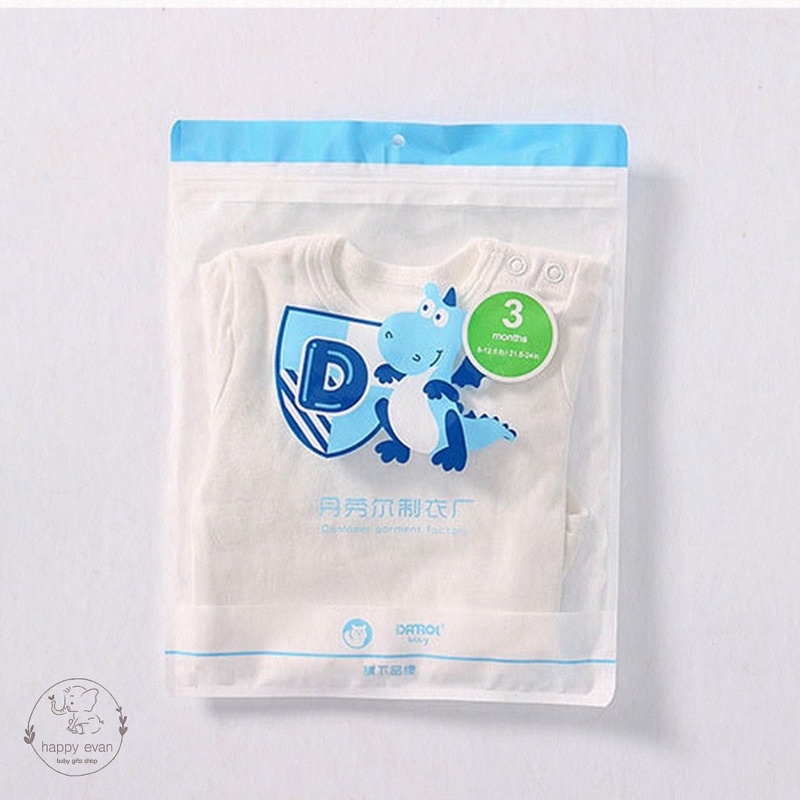 🅷.🄴🅅🄰🄽 Áo thun dài tay cho bé chính hãng Danrol baby, 100% cotton, chất cực mềm mịn, an toàn cho bé.