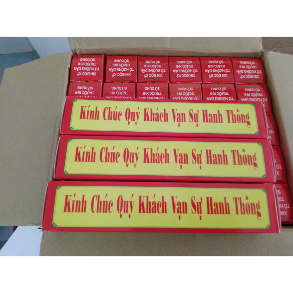 1 thùng Nhang xông phong thủy Long Vân 30 cây giá sỉ mẫu mới | BigBuy360 - bigbuy360.vn