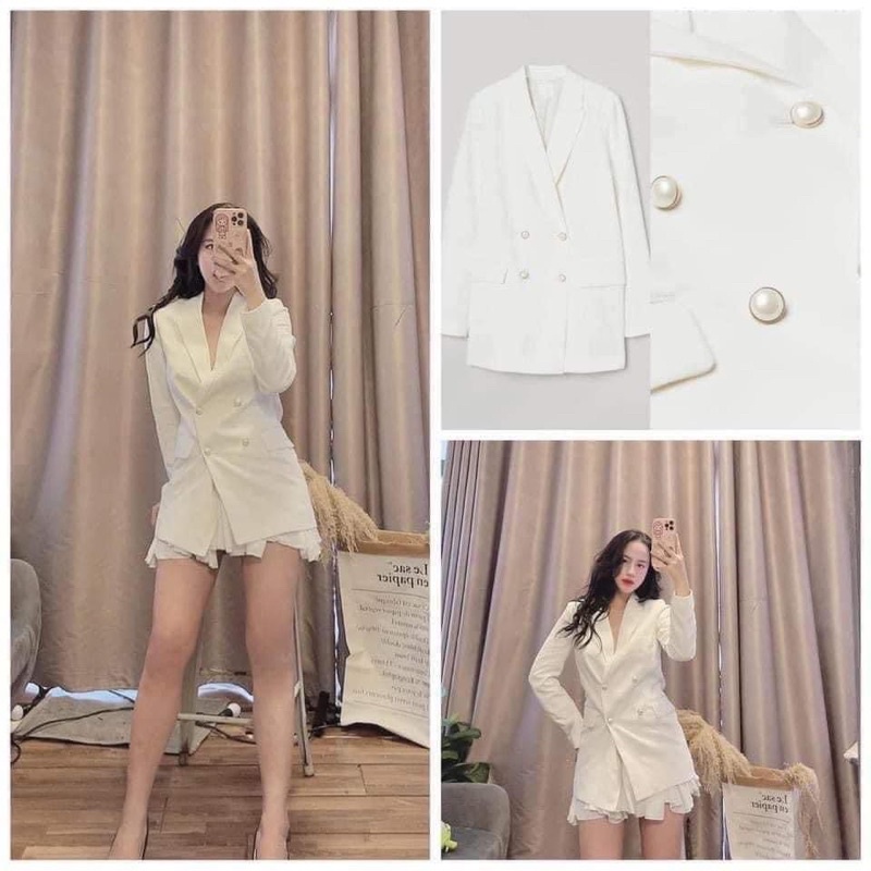 Blazer HM form lớn 4 cúc