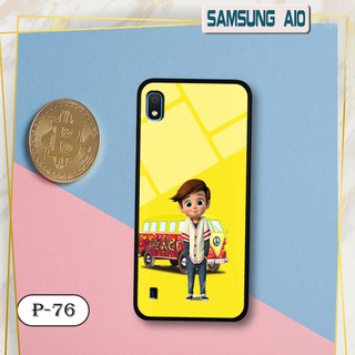 Ốp lưng kính 3D Samsung A10- hình cute