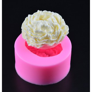 Khuôn Mẫu Đơn Đại Đóa 4D Silicon Chất Lượng Cao