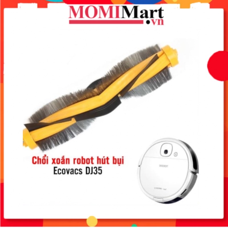Chổi xoắn, chổi cuốn robot hút bụi ecovacs DE53, DE55, DJ35