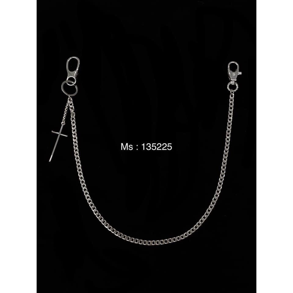 CHAIN XÍCH QUẦN THÉP KO GỈ CAO CẤP - MIX CHỮ THẬP CÁ TÍNH
